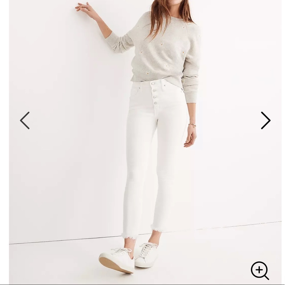 Madewell | 10” high rise skinny crop jeans H5893